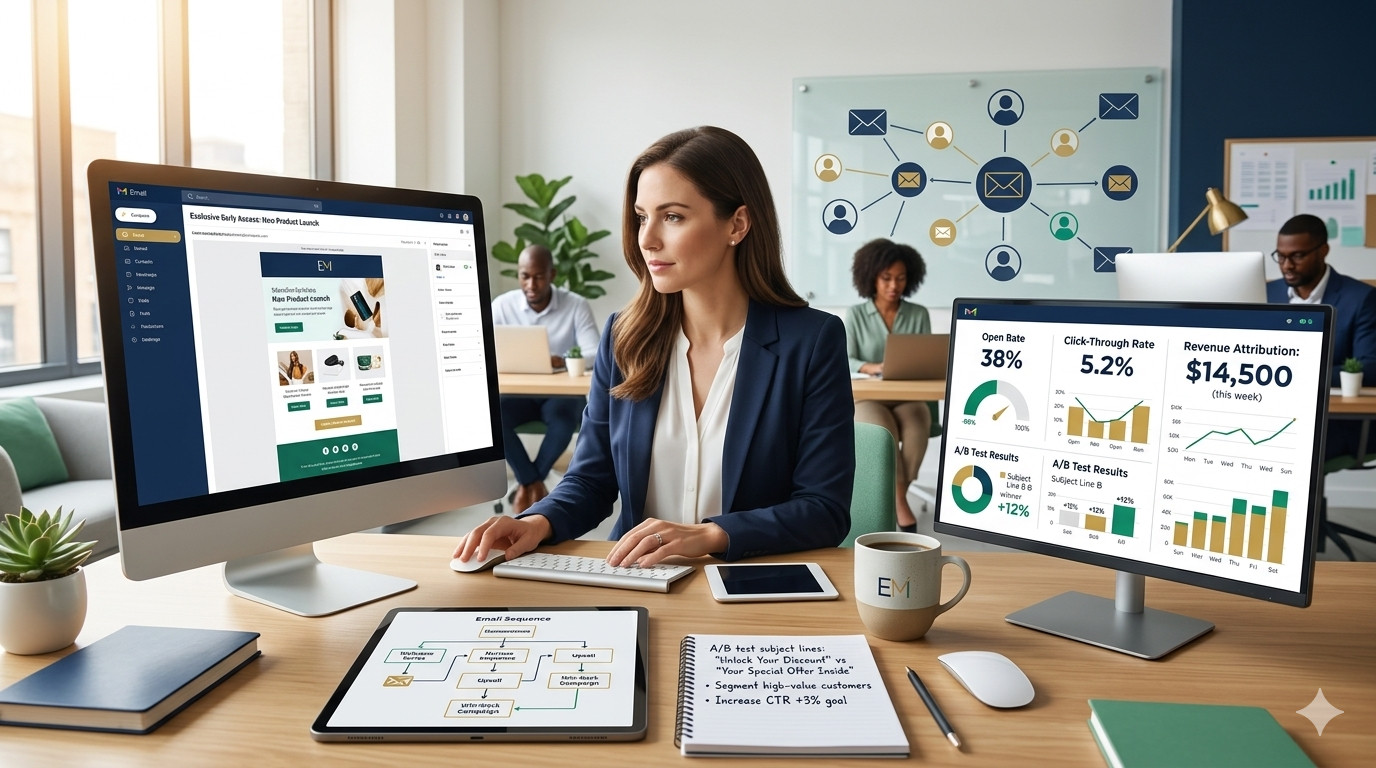Discover why email marketing delivers the highest ROI of any digital channel, why your email list is your most valuable marketing asset, and how King Mills Enterprises builds email and SMS systems that nurture, convert, and retain customers at scale.